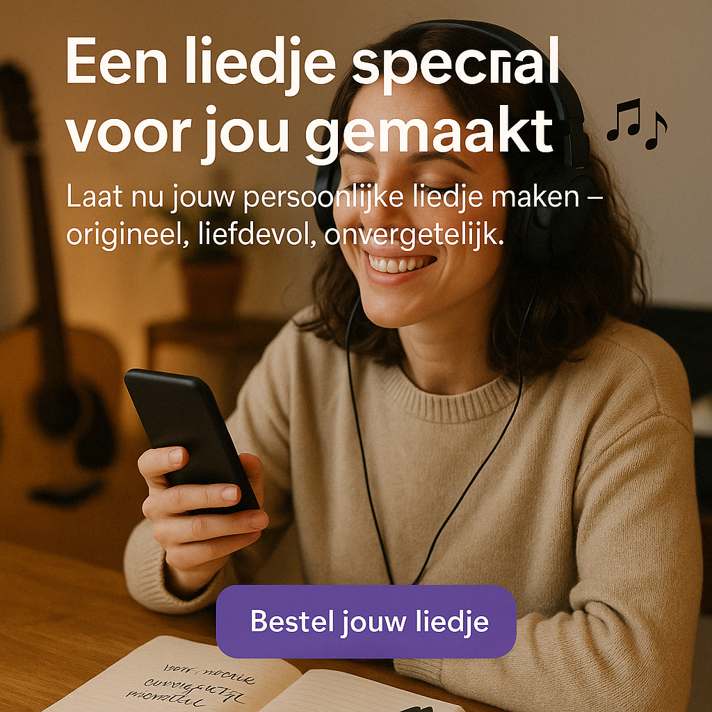 Waarom een persoonlijk liedje het ultieme cadeau is (en hoe het werkt)
