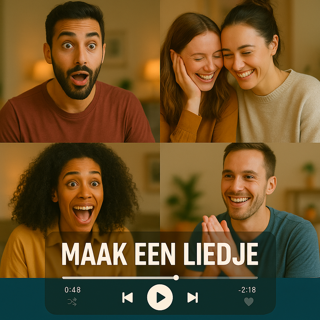 Kies je uniek liedje