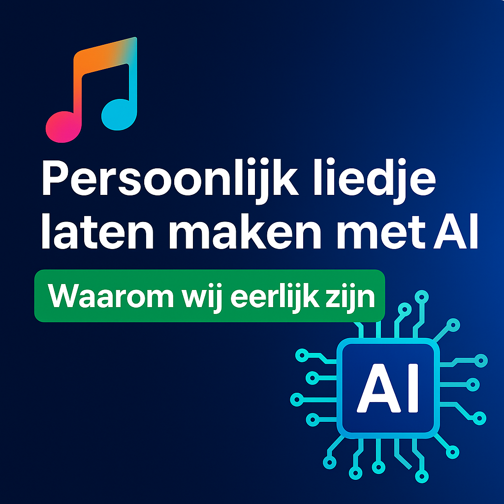 Persoonlijk Liedje Laten Maken met AI – Eerlijk, Betaalbaar en Op Maat